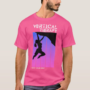 Vertical Therapy Trust your grip Woman Climbers Cl T-Shirt