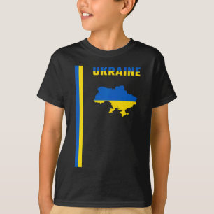 Vertical Ukrainian Flag T-Shirt