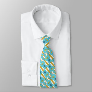 Vertical Ukulele Pattern Tie