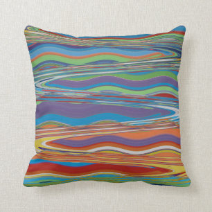 Verticle Carpet Abstract 12, 2018 SVP Images Cushion