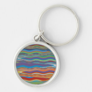 Verticle Carpet Abstract 12, 2018   SVP Images Key Ring