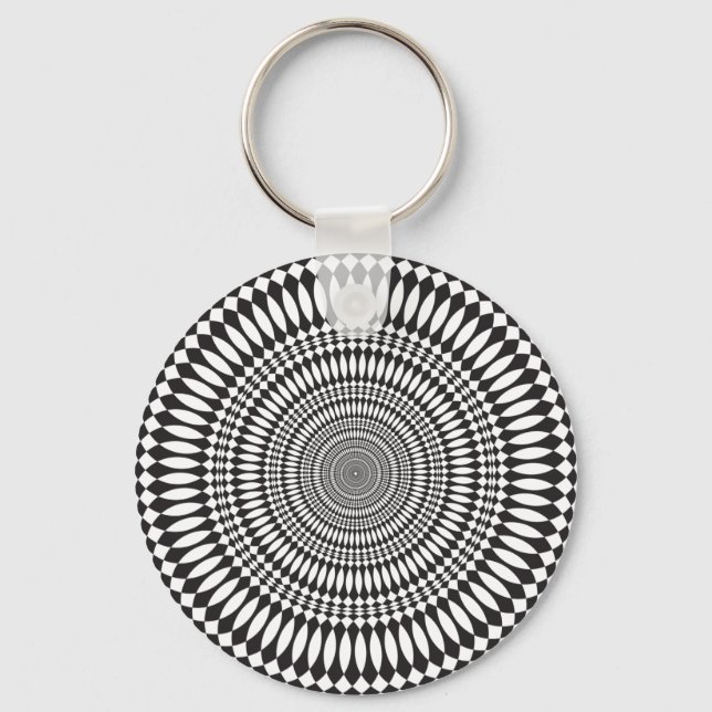 Vertigo: Abstract Design: Key Ring (Front)