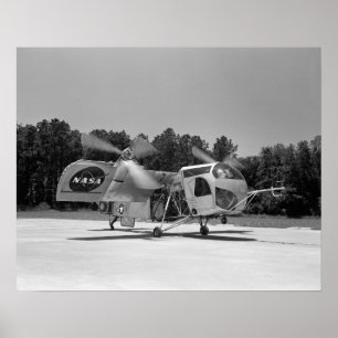 Vertol VZ-2 (Model 76) Poster