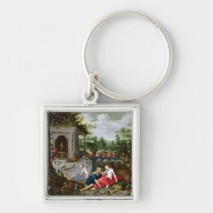 Vertumnus and Pomona Key Ring