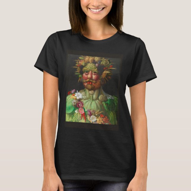 Vertumnus c 1591 Oil Painting by Giuseppe Arcimbol T-Shirt (Front)