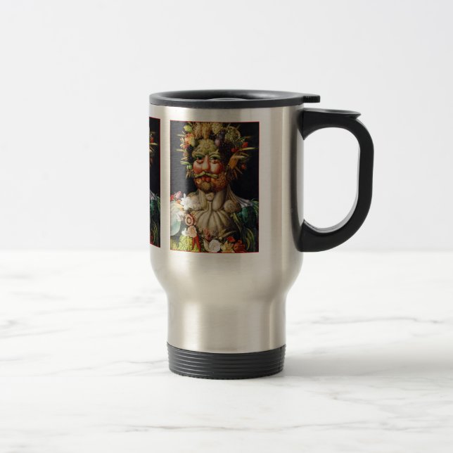 Vertumnus (PortraThe Chef - by Giuseppe Acrimboldo Travel Mug (Right)