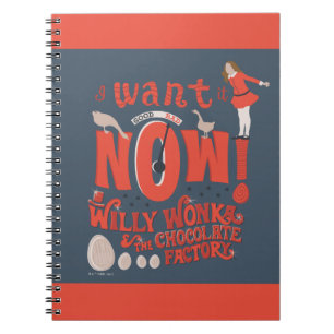 Veruca Salt - I Want It Now! Notebook