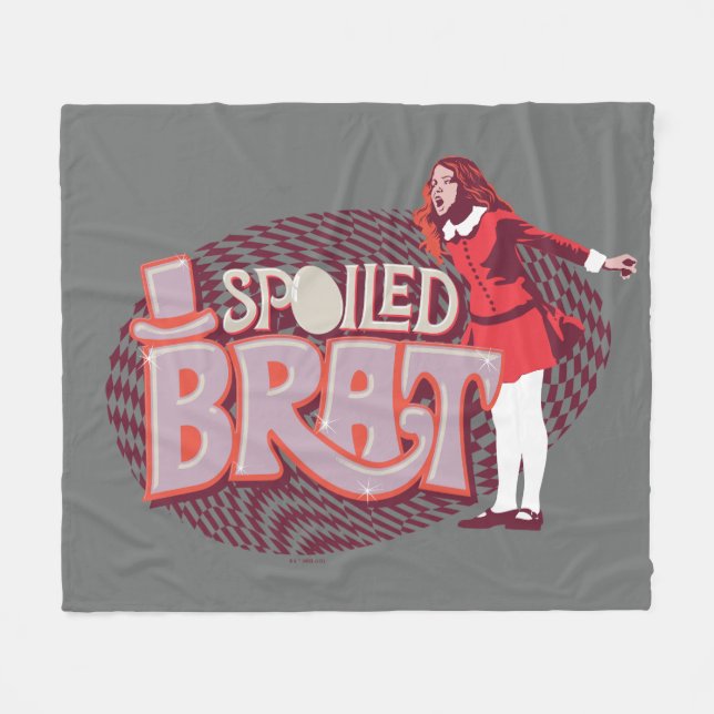Veruca Salt - Spoiled Brat Fleece Blanket (Front (Horizontal))