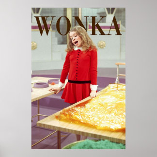Veruca Salt WONKA VOGUE  Poster