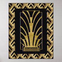 Very Art Deco Poster.