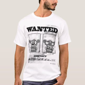 Very Bad Koalas wanted poster T-Shirt