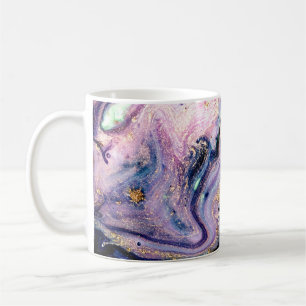 Very beautiful marble pattern. Abstract art wallpa Coffee Mug