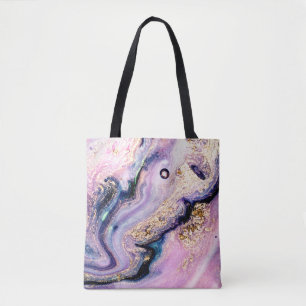 Very beautiful marble pattern. Abstract art wallpa Tote Bag