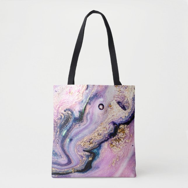 Very beautiful marble pattern. Abstract art wallpa Tote Bag (Front)