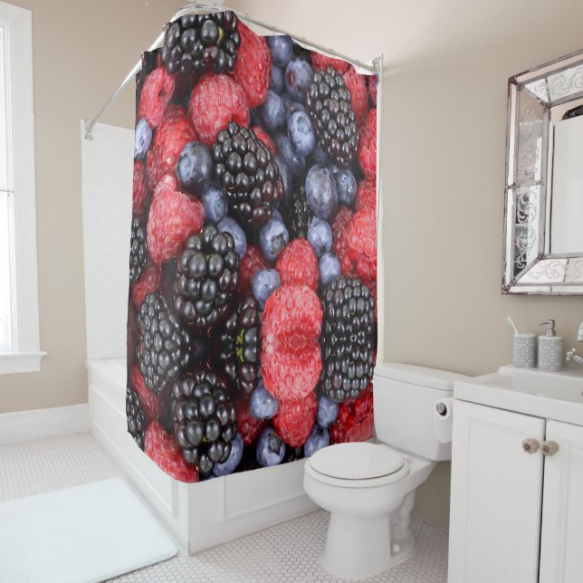 Very Berry  Shower Curtain (In Situ)