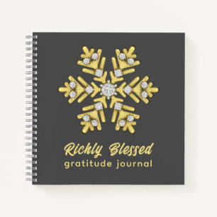 very blessed gratitude notebook