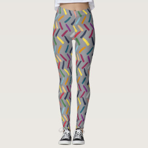 Very Colourful Pattern Leggings