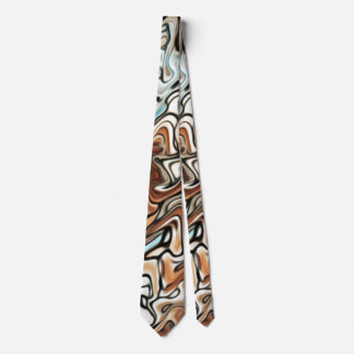 Very Cool Abstract Art   Tie