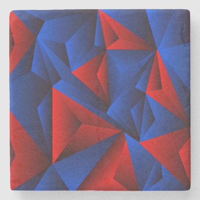 Very Cool Abstract Design Coaster Stone Coaster (Front)