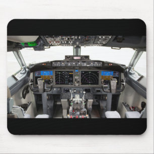 Very Cool Aircraft Dash Board / Panel Mouse Mat