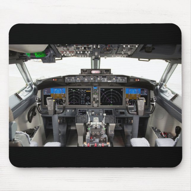 Very Cool Aircraft Dash Board / Panel Mouse Mat (Front)
