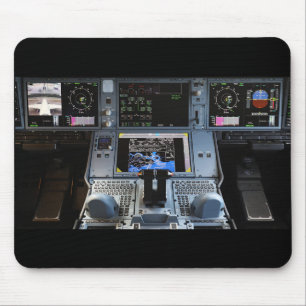 Very Cool Aircraft Dash Board / Panel Mouse Mat