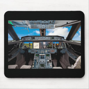 Very Cool Aircraft Dash Board / Panel Mouse Mat
