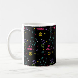 Very Cool and Colorful Las Vegas Casino Gambling Coffee Mug