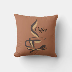 Very Cool and Cute Coffee or Java Cushion