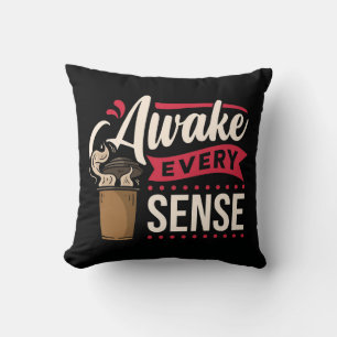 Very Cool and Cute Coffee or Java Cushion