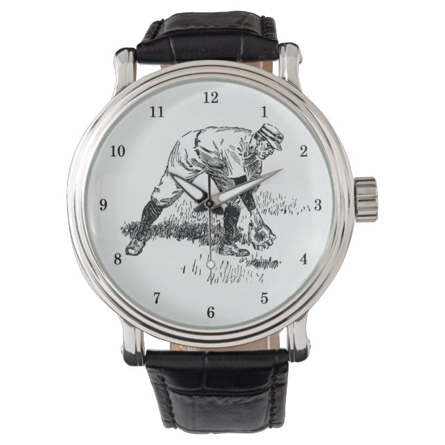 Very Cool Baseball Wrist Watch (Front)