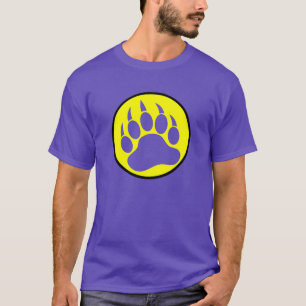 Very Cool Bear Paw In a circle T-Shirt