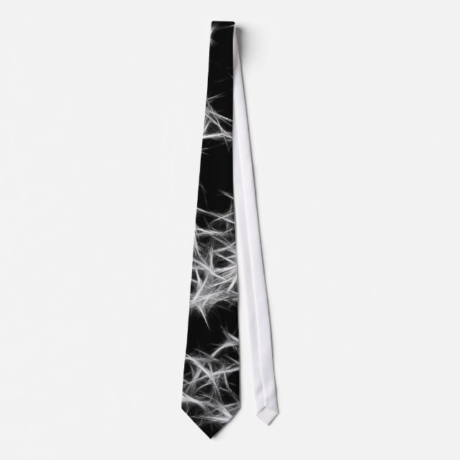 Very cool black and white tie (Front)