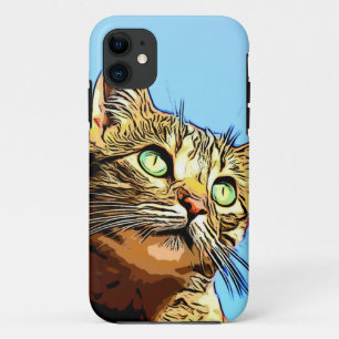 Very Cool Cat Artwork iPhone 11 Case