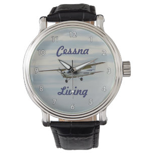 Very Cool Cessna Living Airplane Wrist Watch