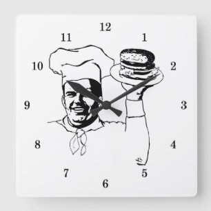 Very Cool Chef Wall Clock