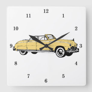 Very Cool Classic Automobile Wall Clock