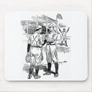 Very Cool Classic Baseball Mouse Mat