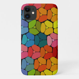 Very Cool Colourful Abstract Shapes iPhone Case