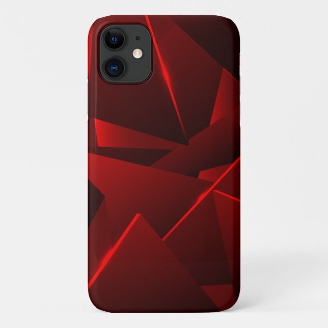 Very Cool Colourful Abstract Shapes iPhone Case (Back)