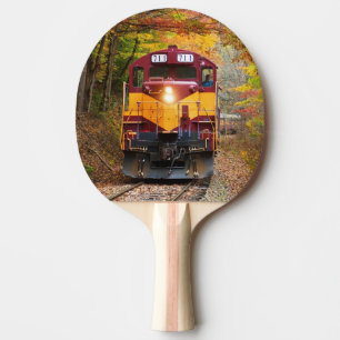 Very Cool Diesel Engine Locomotive Ping Pong Paddle