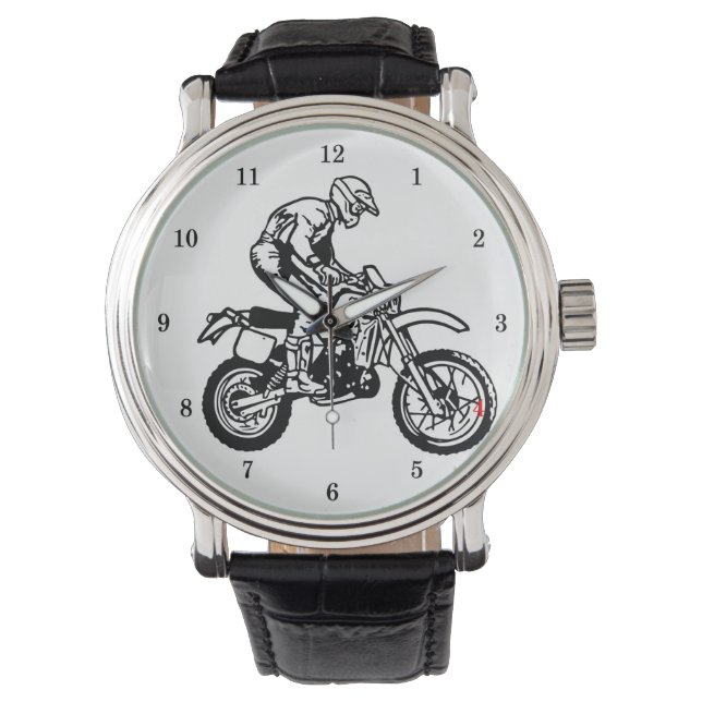 Very Cool Dirt Bike Wrist Watch (Front)