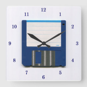 Very Cool Floppy Disc Wall Clock