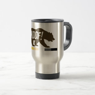 Very Cool Gay Bears Pride Flag Bear Woof Travel Mug