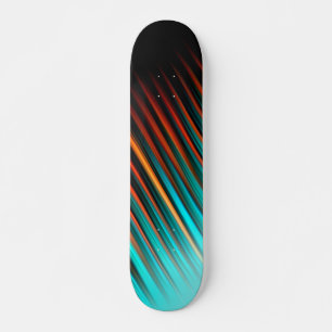 Very Cool Modern Multicoloured Skateboard