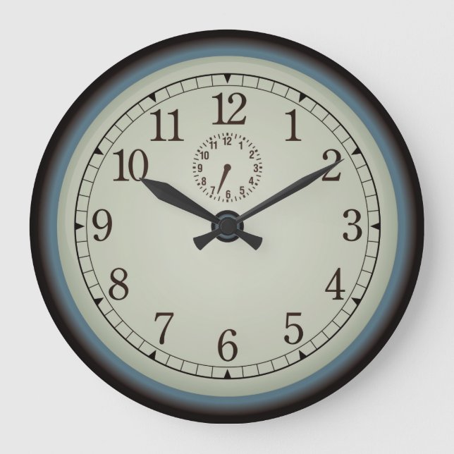 Very Cool Old Face Wall Clock (Front)