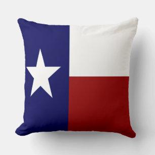 Very Cool Patriotic Texas Flag Cushion