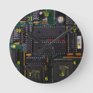 Very Cool PCB Wall Clock