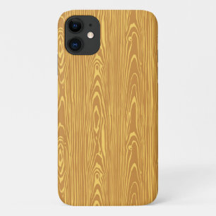 Very Cool Simulated Wood Panel iPhone Case