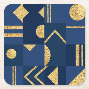 Very Cool Southwestern Blue Style Coaster Set